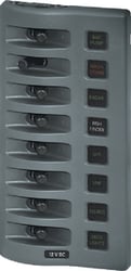 Picture of Blue Sea Systems 4308 WeatherDeck 12V DC Waterproof 8-Position Fuse Panel