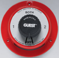 Picture of AFI 2101 Marine Battery Selector Switch 230 Amp with AFD