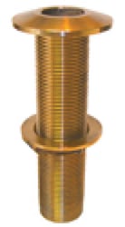 Picture of Groco THXL-2000-W Bronze Extra-Length Thru-Hull Fitting with Locknut 2 Inch NPS