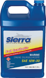 Picture of Sierra 18-9690-3 10W-30 FC-W Synthetic Blend Marine Engine Oil, 1 Gallon