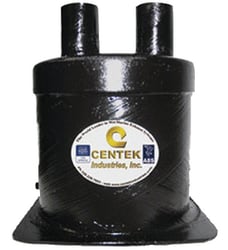 Picture of Centek 1500009 Vernalift Muffler 8.36" Diameter Top Inlet/Top Outlet