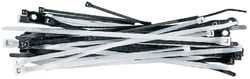 Picture of Ancor 199226 8-Inch Screw Mount Cable Ties Natural White 25-Pack