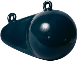 Picture of Greenfield Products 206B PVC Coated Cannonball Downrigger Weight 6 lbs Black