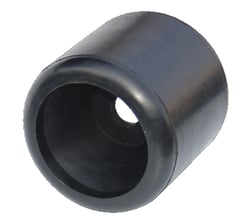Picture of Tie Down Engineering 86492 4-Inch Smooth Rubber Wobble Roller 3/4-Inch Shaft Bore Black