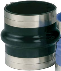 Picture of Trident Hose THH8SS 8" Marine Exhaust Hump Hose with Stainless Clamps