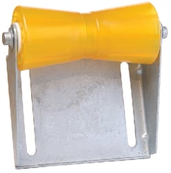 Picture of Tie Down Engineering 86280 8in Amber Keel Roller with Panel Bracket Assembly