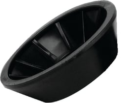 Picture of Tie Down Engineering 86403 Hull Sav'r 3" PVC Bow Roller End Bell Black