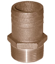 Picture of Groco FF-1125 Bronze Full Flow Pipe-to-Hose Adapter with NPT Thread