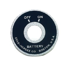 Picture of Cole Hersee 82065-BX Disconnect Switch Face Plate 2.5 Inch