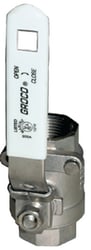 Picture of Groco IBV-1000-S 1" Stainless Steel Full-Flow In-Line Ball Valve