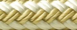 Picture of Seachoice 42391 Anchor Line 1/2" x 250' Gold with Braid
