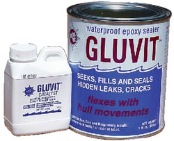 Picture of Marine Tex RM330K Gluvit Epoxy Sealer Quart Kit 6-Pack