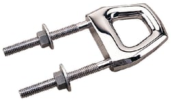 Picture of Sea-Dog Line 079233-1 Twin Shank Bow Eye 5/16"-18 Chrome Plated