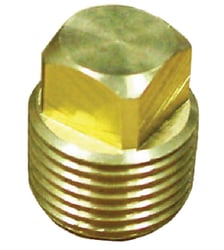 Picture of Moeller 020307-10 Brass Garboard Drain Plug 1/2 Inch