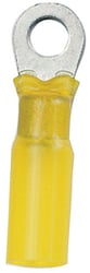 Picture of Ancor 312625 Marine Grade Heat Shrink Ring Terminals 3/8" Stud 12-10 AWG Yellow 25-Pack