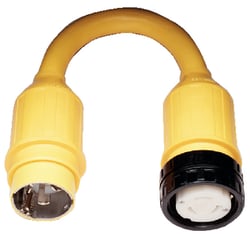 Picture of AFI 123A Marine Power Adapter 50A 125/250V to 50A 125V Pigtail with Sealing Collar