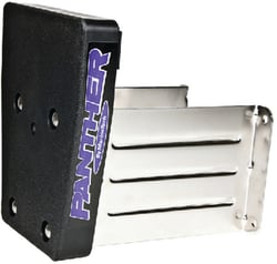 Picture of Panther 550024 Stainless Steel Fixed-Mount Outboard Motor Bracket 12HP 85 lb