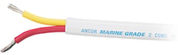 Picture of Ancor 126510 Safety Duplex Round Cable 14/2 AWG Red/Yellow 100 ft