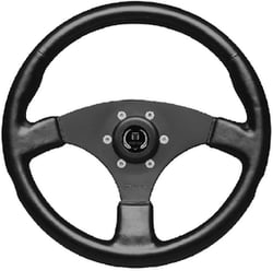 Picture of Seastar Solutions SW52022P Viper 14" Marine Steering Wheel with Ergonomic Grip