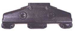 Picture of Barr Marine CHV183 Center Rise Exhaust Manifold for Chevy Small Block V8