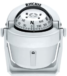 Picture of Ritchie Navigation B-51WCLM Explorer Bracket Mount Compass White