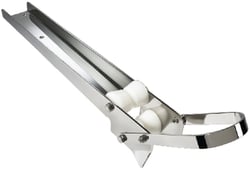 Picture of Lewmar 66840009 Delta Style Bow Roller Stainless Steel Anchor Mount