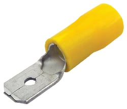 Picture of Seachoice 50-67851 Quick Disconnect Terminals 12-10 AWG Male Yellow 100-Pack