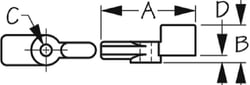 Picture of Sea-Dog Line 324110-1 Single Wing Latch Pair Windshield Door Latch