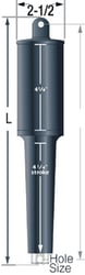 Picture of Lenco 15060-001 12V Replacement Actuator for 102 XD Series Trim Tabs