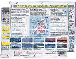 Picture of Davis Instruments 131 Weather Forecasting Quick Reference Card