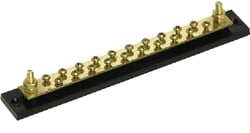 Picture of Cole Hersee M448BX 20 Gang Terminal Block 150 Amp Busbar
