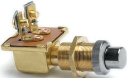 Picture of Cole Hersee M-639-BX Push Button Switch Normally On SPST Momentary 10A 12V