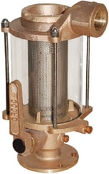 Picture of Groco BVS-750 Bronze Ball Valve Strainer Combo 3/4 Inch