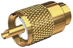 Picture of Shakespeare PL259G Gold Plated VHF Marine Radio Connector