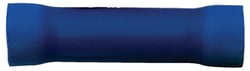 Picture of Ancor 210140 #6 Blue Vinyl Butt Connectors 25-Pack