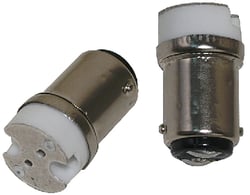 Picture of Scandvik 41120P G4 Bi-Pin to BA15 Socket Adapter for LED Conversion