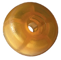 Picture of Tie Down Engineering 86198 Hull Sav'r Poly Vinyl Keel Roller End Cap 3-1/2" Amber