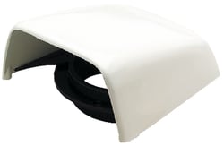 Picture of Beckson Marine C-7 Snap-On Clam Shell Deck Vent with Hose Adapter White