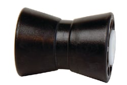 Picture of Tie Down Engineering 86407 Black PVC Center-Guided Keel Roller 5in 5/8in Shaft