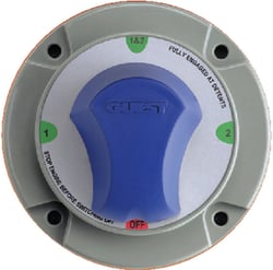 Picture of AFI 2111A Marine Battery Switch 250A On/Off Grey