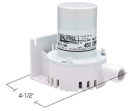 Picture of Seachoice 19261 Mini Bilge Pump 450 GPH 12V for Small Boats