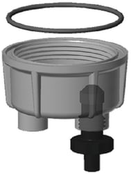 Picture of Racor RK10222 Replacement Bowl with O-Ring, Clear