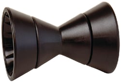 Picture of Tie Down Engineering 86404 4in Black PVC Bow Roller Assembly with End Bells