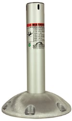 Picture of Springfield Marine 1250314LNS 2-3/8" Explorer Fixed Height Locking Pedestal Satin Finish