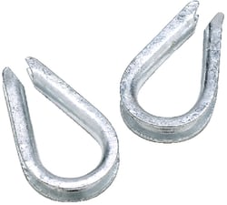 Picture of Seachoice 43350 Galvanized Wire Rope Thimble 5/8 Inch