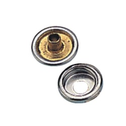 Picture of Sea-Dog Line 299108-1 Snap Cap & Socket Fasteners Nickel Plated Brass 6 Sets