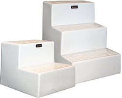 Picture of Todd 91-2335 Triple Boarding Step with Handrail for Boats and Docks
