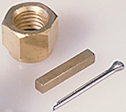 Picture of Acme Automotive 5008 Propeller Nut Kit for 1" to 1-1/8" Inboard Shafts