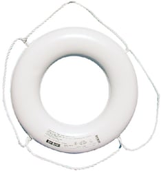 Picture of Cal June Buoys GW-X-24 USCG Approved Life Ring with Molded Rope