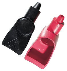 Picture of Ancor 260350 Battery Terminal Boot #4-2 AWG Black/Red 2-Pack